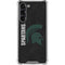 Michigan State University Bold Spartans Logo Galaxy S24 FE Clear Case